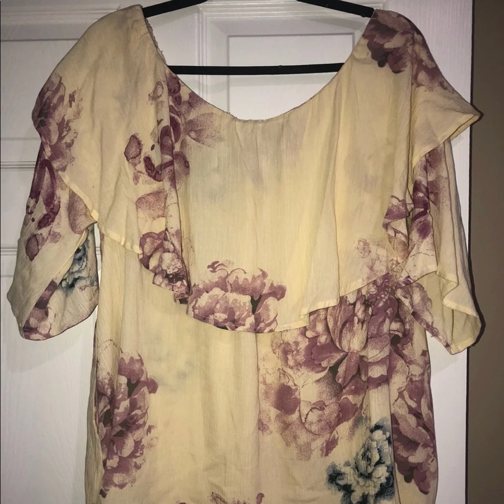 Off the shoulder blouse